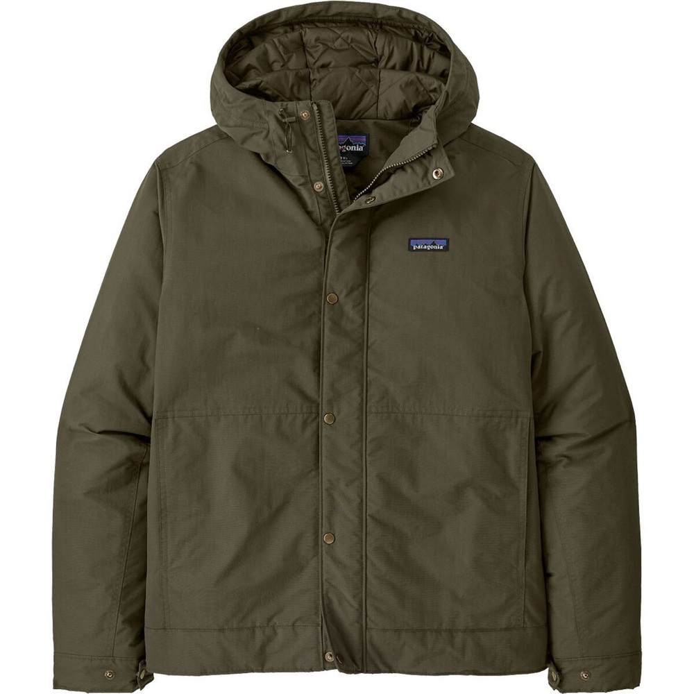 Patagonia Men’s Isthmus Jacket size Medium in Basin Green.